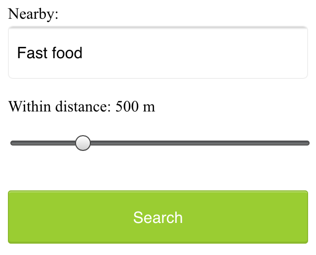 Input range without styling